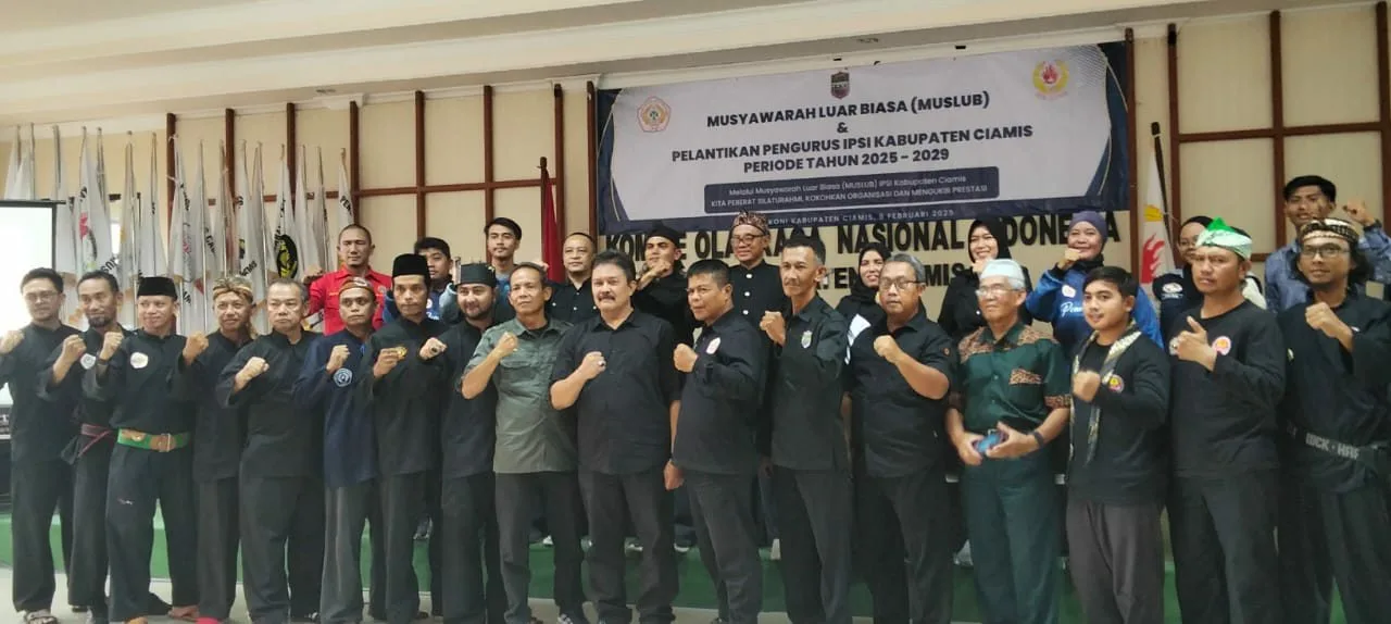Muslub IPSI Ciamis & Pelantikan Penguris Periode 2025-2029