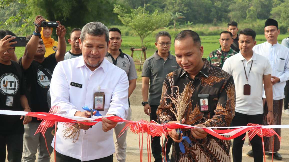 Kakanwil Ditjen Pas Banten Resmikan Layanan Akselerasi Sarana Asimilasi dan Edukasi serta Panen Raya di Rutan Kelas I Tangerang