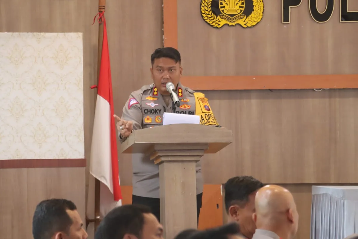 Kapolres Simalungun Tekankan Pentingnya Ketahanan Pangan dan Penegakan Hukum dalam Rapim Jajaran