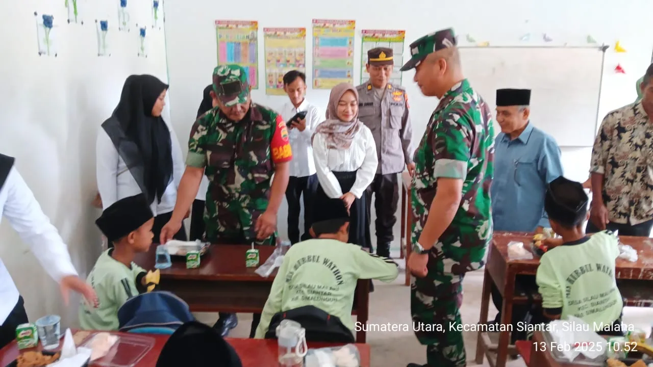 Makan Sehat Bergizi Kodim 0207/Simalungun