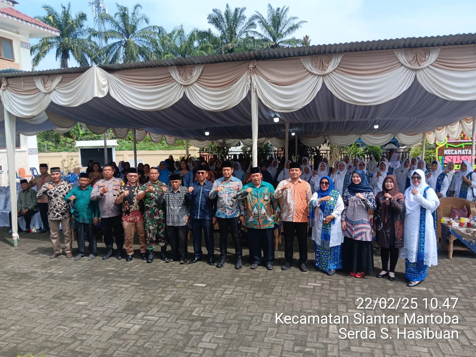 “Danramil Siantar Utara Hadiri Pembukaan MTQN ke-57 Tingkat Kecamatan Siantar Martoba, Pematangsiantar 2025”