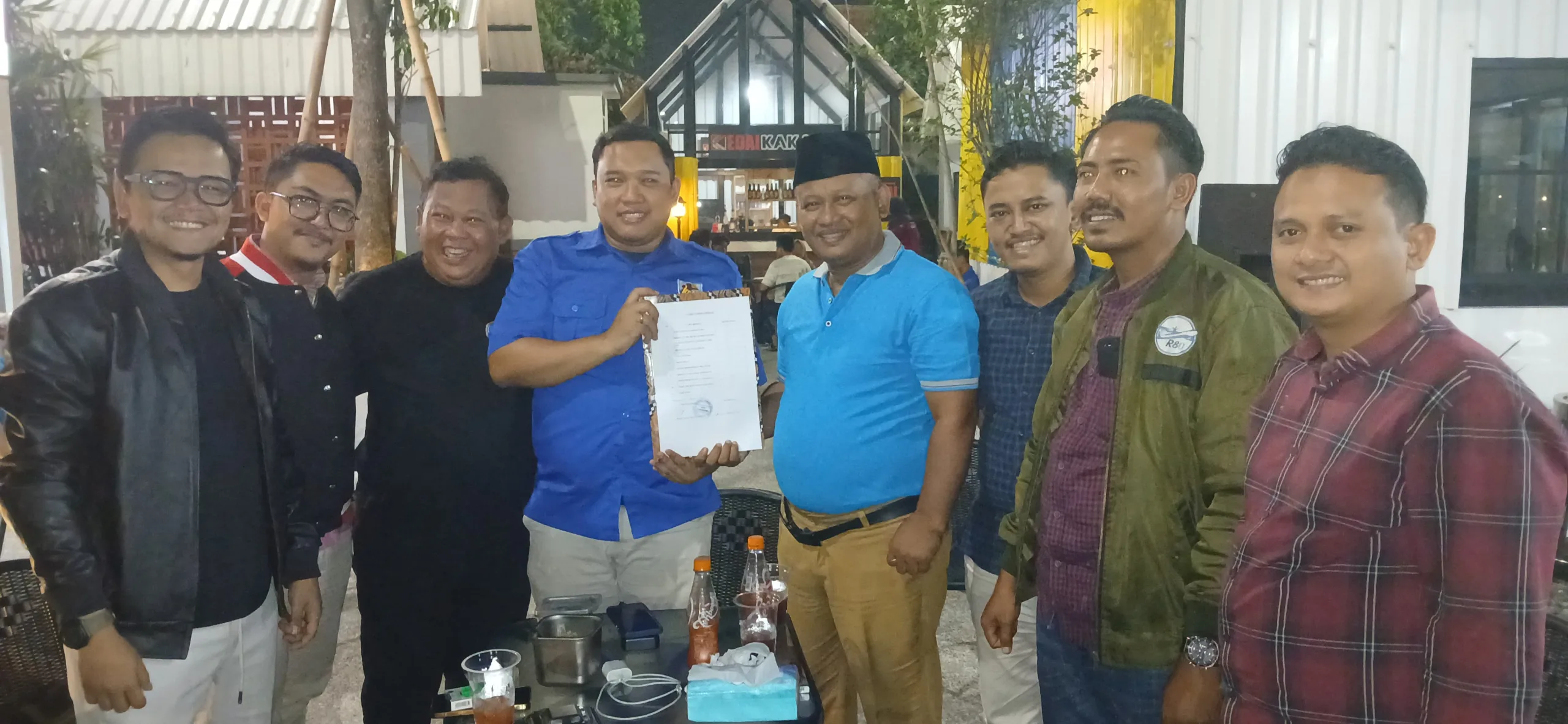 Pasca Dilantik, KNPI Kota Tangerang Serahkan Berkas Pengurus kepada Kadispora