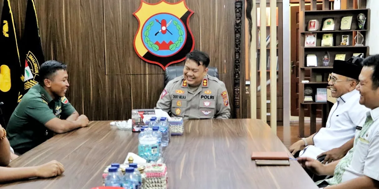 *Bangun Sinergi Untuk Kemajuan Simalungun, Bupati Silaturrahmi Ke Dandim dan Kapolres*