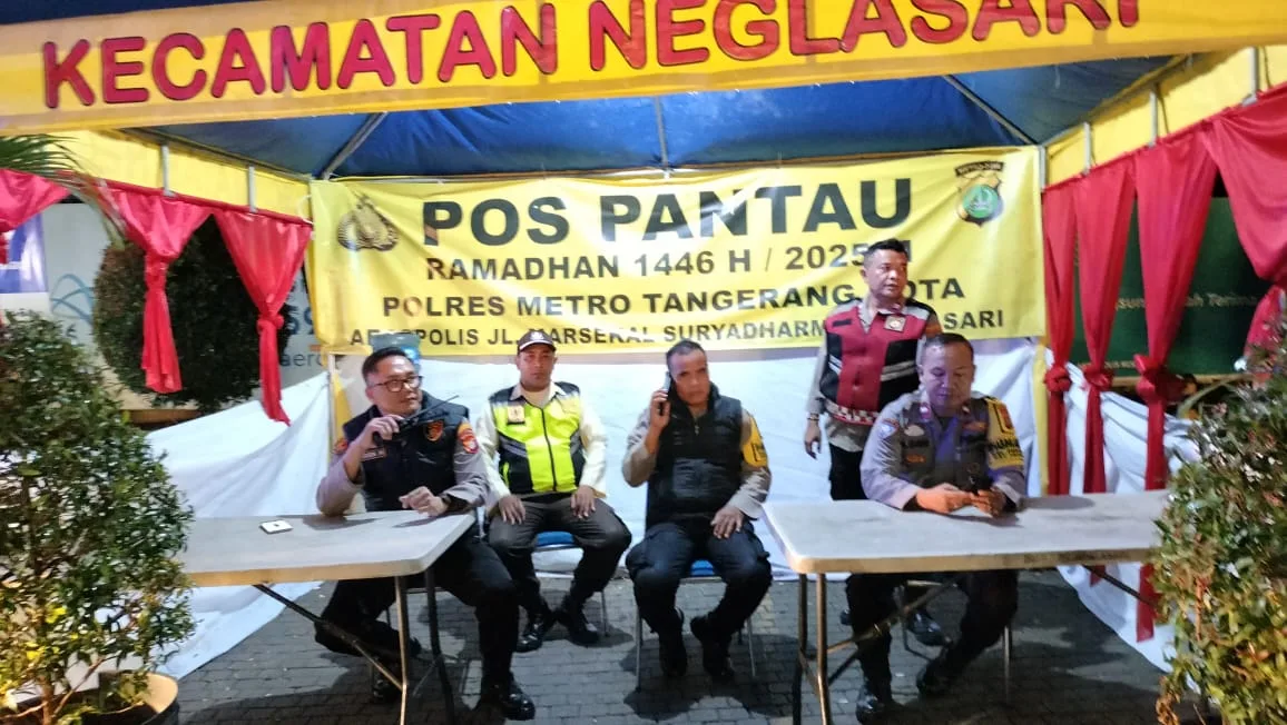 23 Pos Pantau Selama Ramadhan, Kapolres Metro Tangerang Kota: Efektif Cegah Tawuran