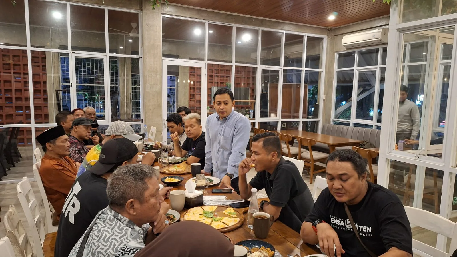 Bangun Kolaborasi, Kabag Humas DPRD Kota Tangerang Silaturahmi dengan Awak Media