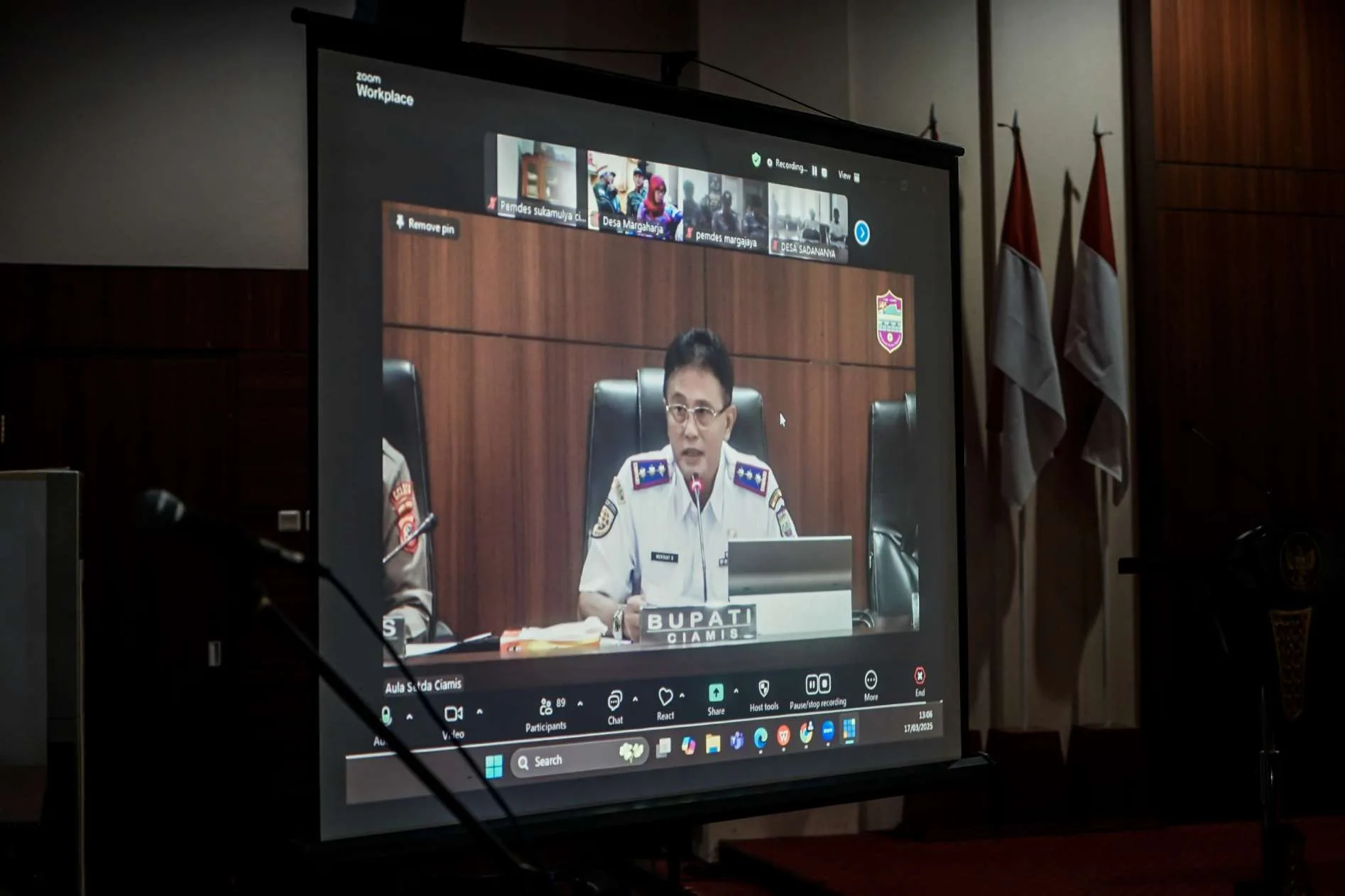 Rakor Persiapan Pengamanan Idul Fitri 1446 H, Arus Mudik & Cuaca Ekstrim