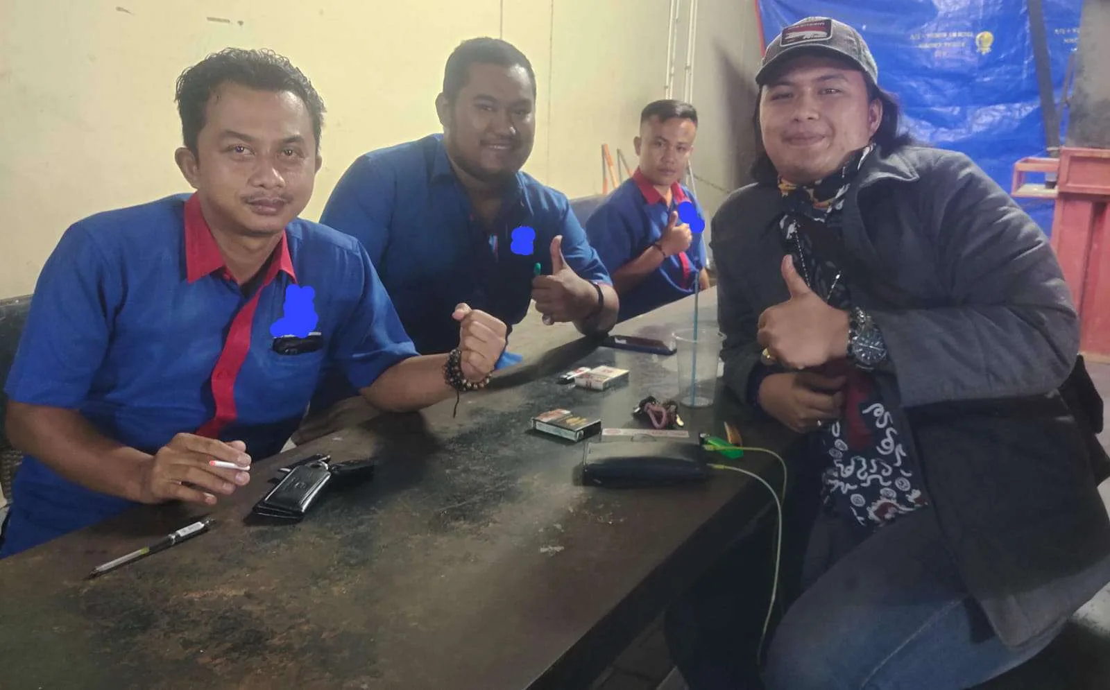 Silaturahmi ke Kediaman, Andika Putra Disambut Hangat Oleh Marco Berjalan Lancar