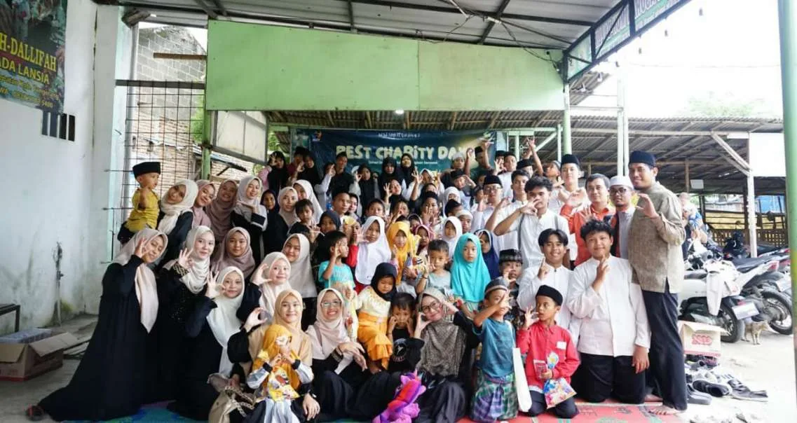 BEST SMAIT CORDOVA 3 menggelar acara *Charity day* Santunan Anak Yatim