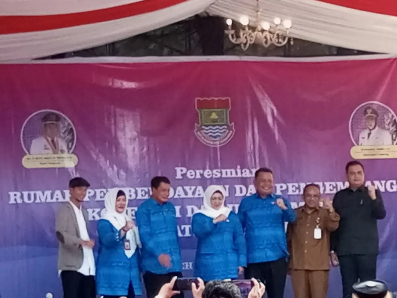 Wamen Koperasi UMKM Resmikan Rumah Pemberdayaan dan Pengembangan Koperasi dan Usaha Mikro Kabupaten Tangerang