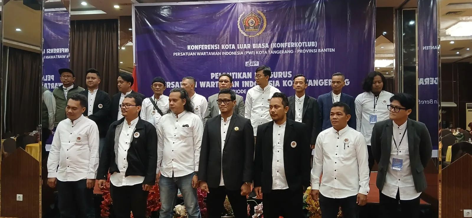 Pengurus PWI Kota Tangerang Periode 2025-2028 Resmi Dilantik