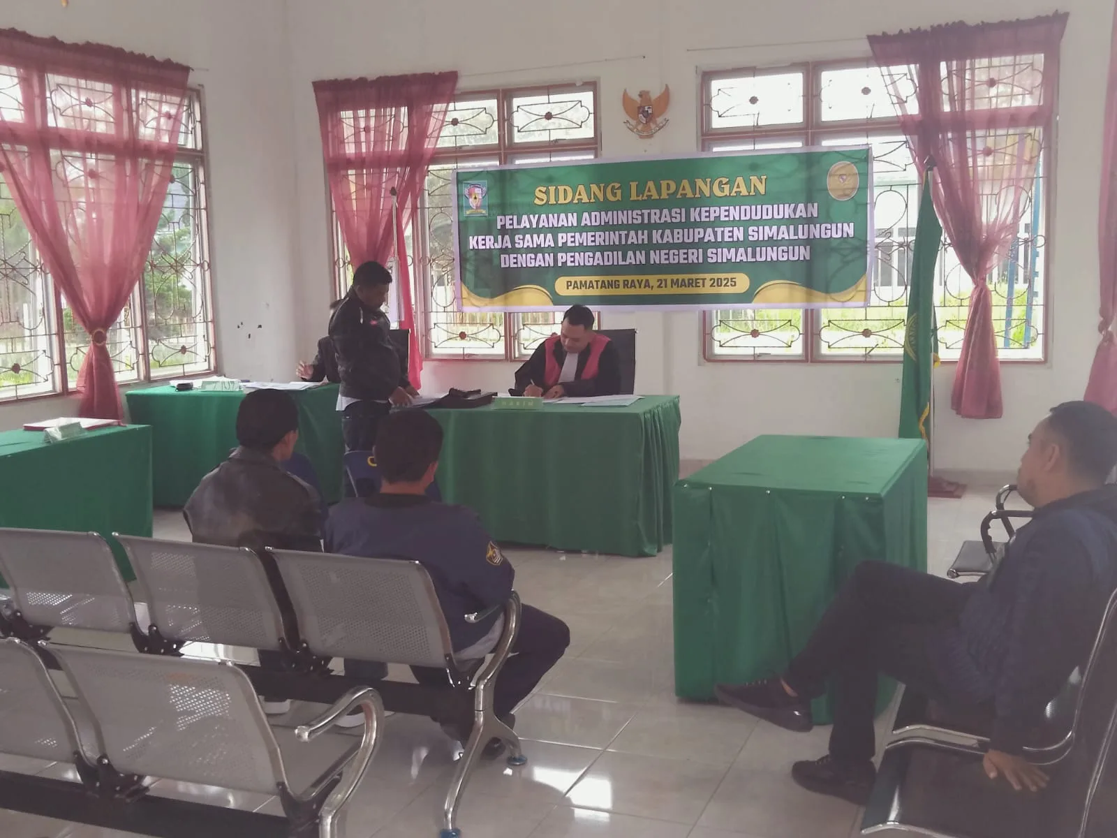 Pemkab Simalungun Menjalin Kerjasama Dengan Pengadlian Negeri Simalungun Terkait Pelayanan Administrasi Kependudukan