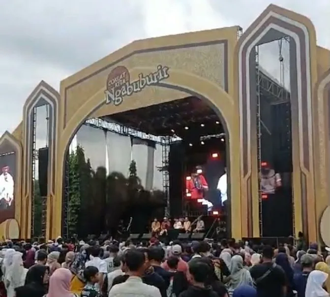 Ngabuburit Bersama Wali Band di Alun-Alun Ciamis