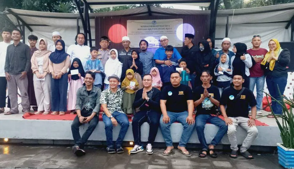 Fantastis KJK Tangerang Raya Berbagi Berkah Ke 4 Kalinya. Momen Idah Dibulan Ramadhan 2025