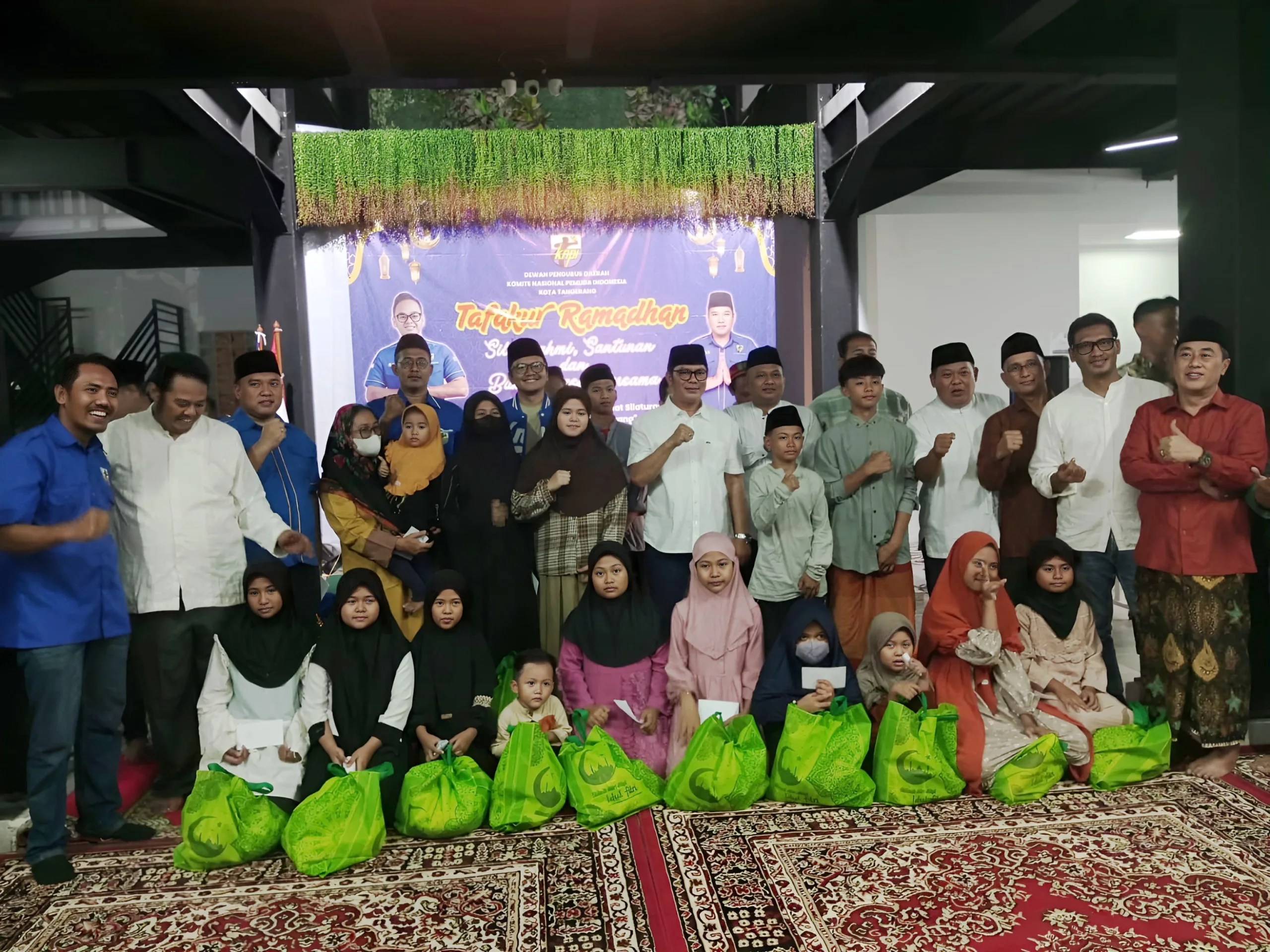 Gelar Tafakur Ramadhan, Dede: Maksimalkan Program KNPI Kota Tangerang