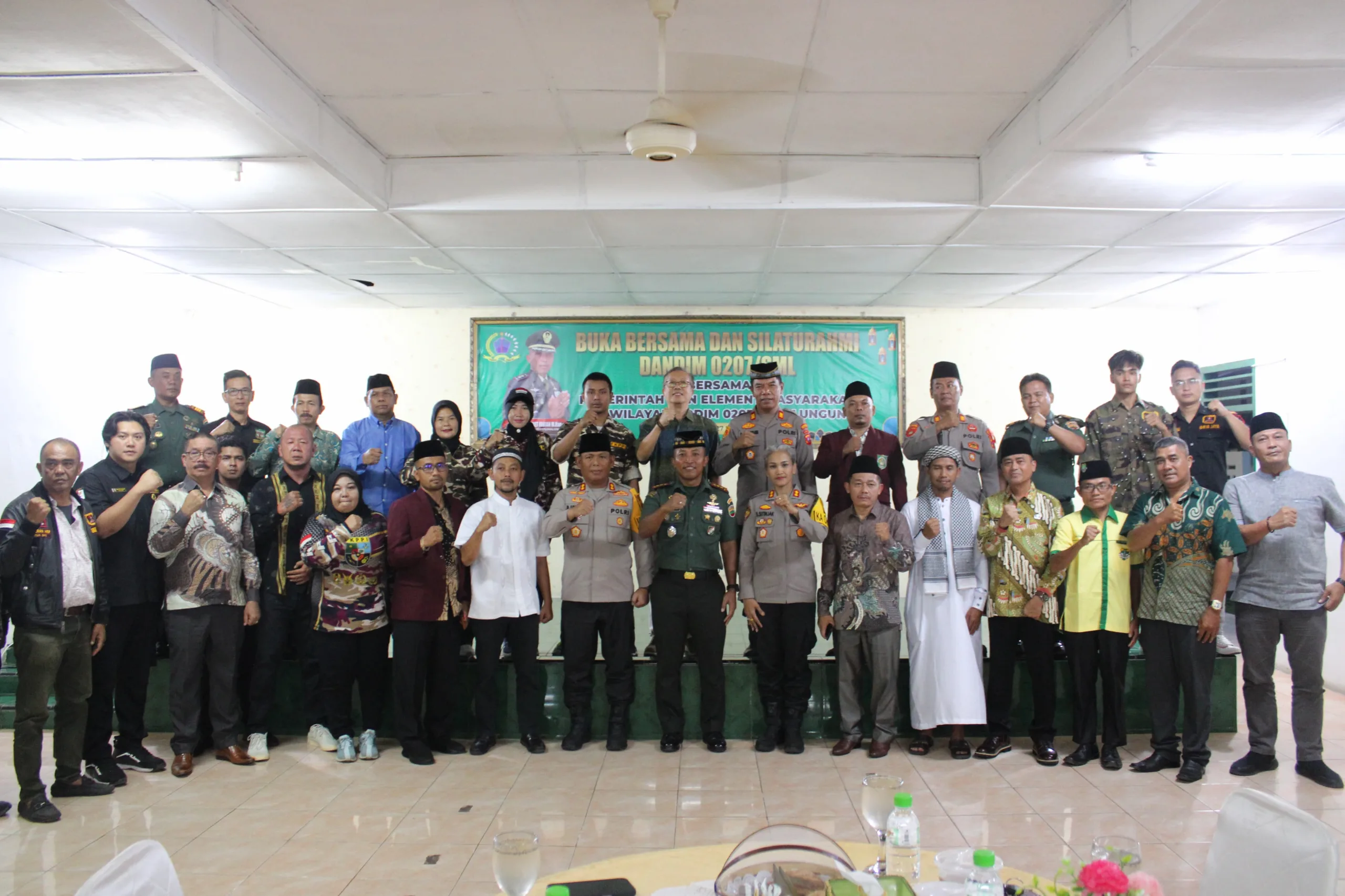 Merajut Kebersamaan, Dandim 0207/Simalungun Buka Puasa Bersama Elemen Masyarakat
