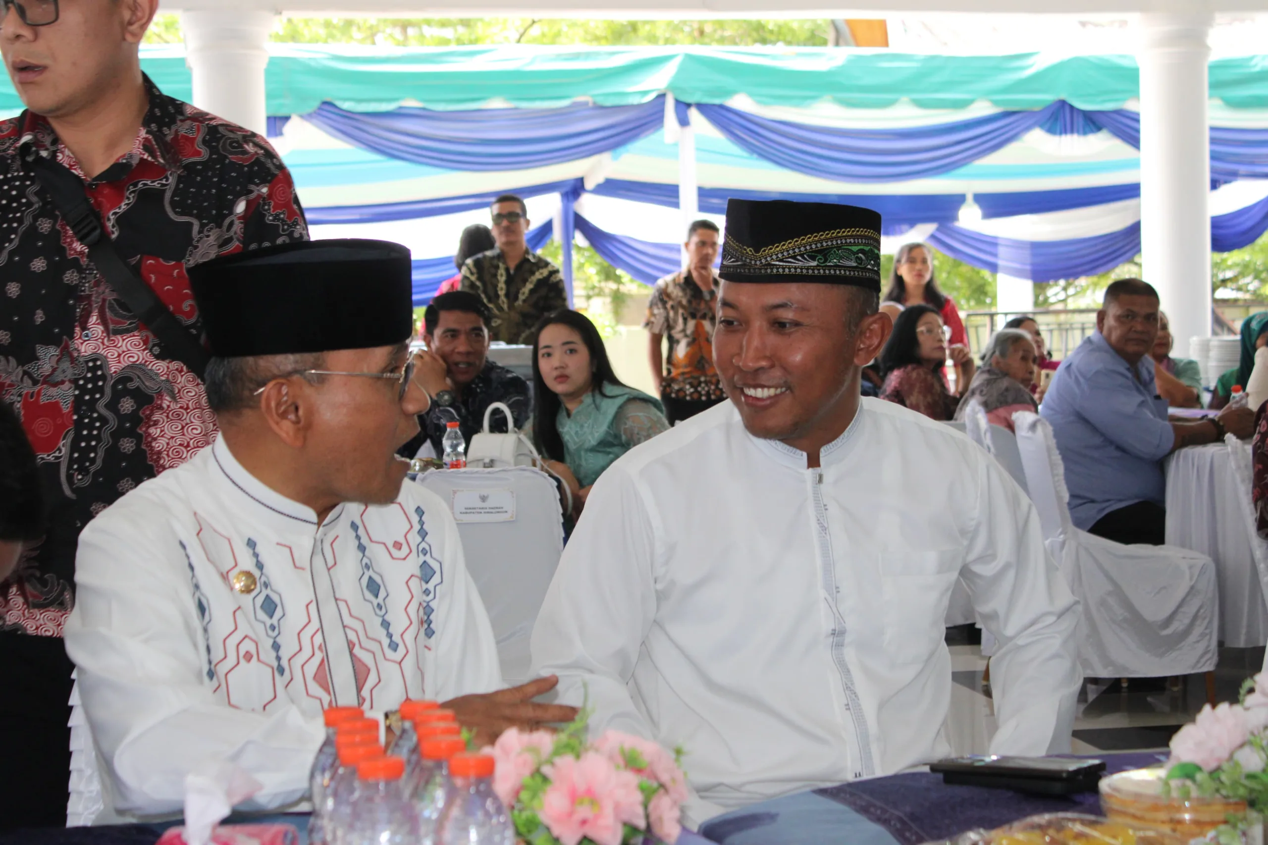 Dandim 0207/Simalungun Hadiri Halal Bihalal Hari Raya Idul fitri 1446 H, Di Rumah Dinas  Bupati Simalungun