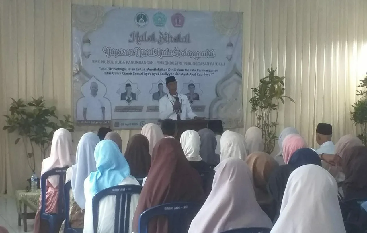 Halal Bilhalal  SMK Nurul Huda Panumbangan : Merefleksikan Diri Selama Ramadhan