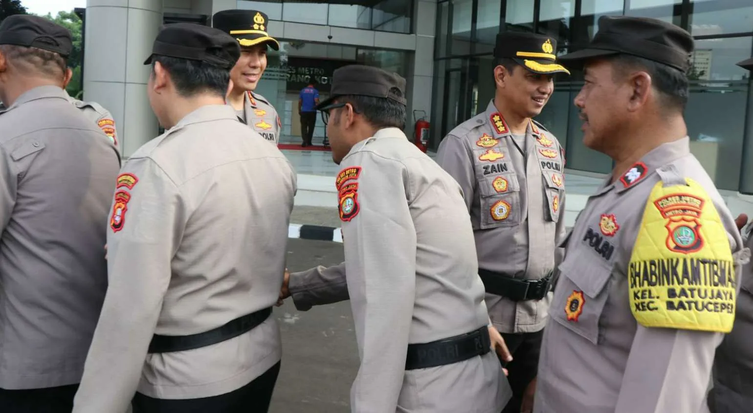 Momen Idul Fitri, Polres Metro Tangerang Kota Gelar Apel dan Halal bihalal