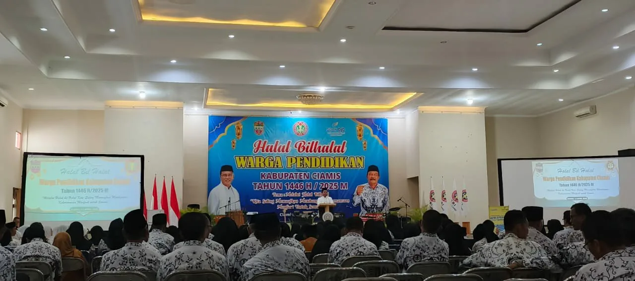 Membangun Kebersamaan Halal Bihalal PGRI Kab.Ciamis 1446 H.