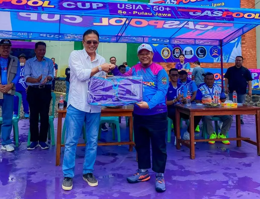 Bupati Ciamis Buka Turnamen Bola Voli Gaspool Cup II U-50