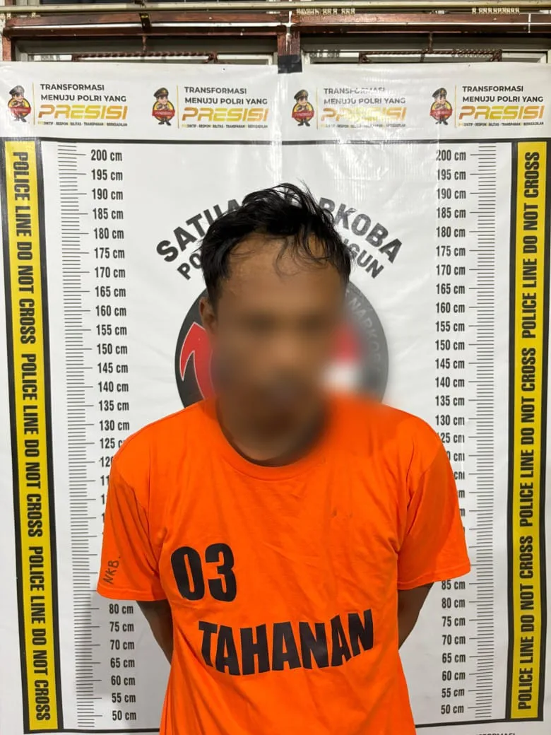 Kasat Narkoba Polres Simalungun Pimpin Langsung Penangkapan Bandar Sabu, 32,75 Gram Sabu Diamankan