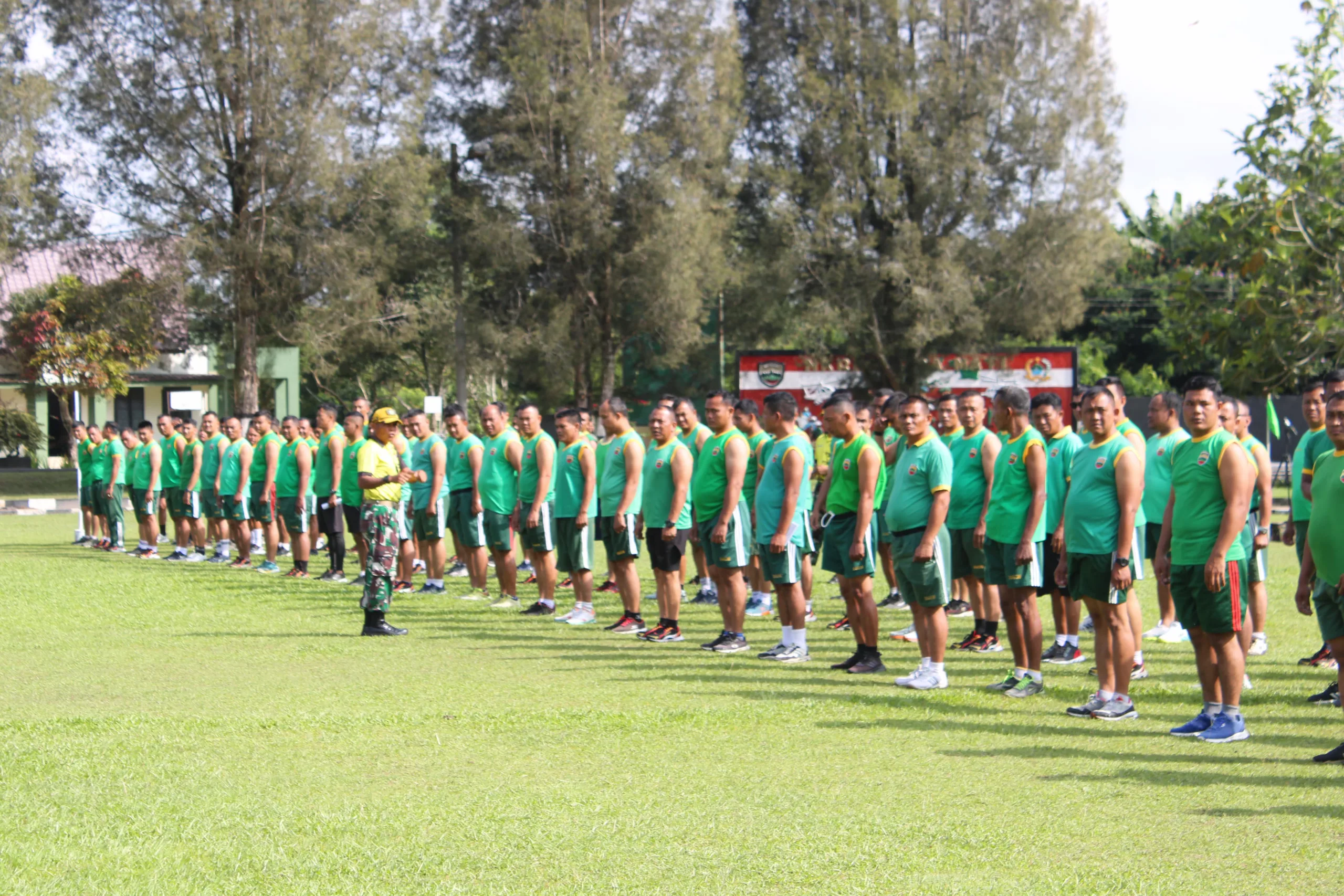 Pelihara Stamina Prajurit, Kodim 0207/Simalungun Gelar Samapta Periodik I Tahun 2025