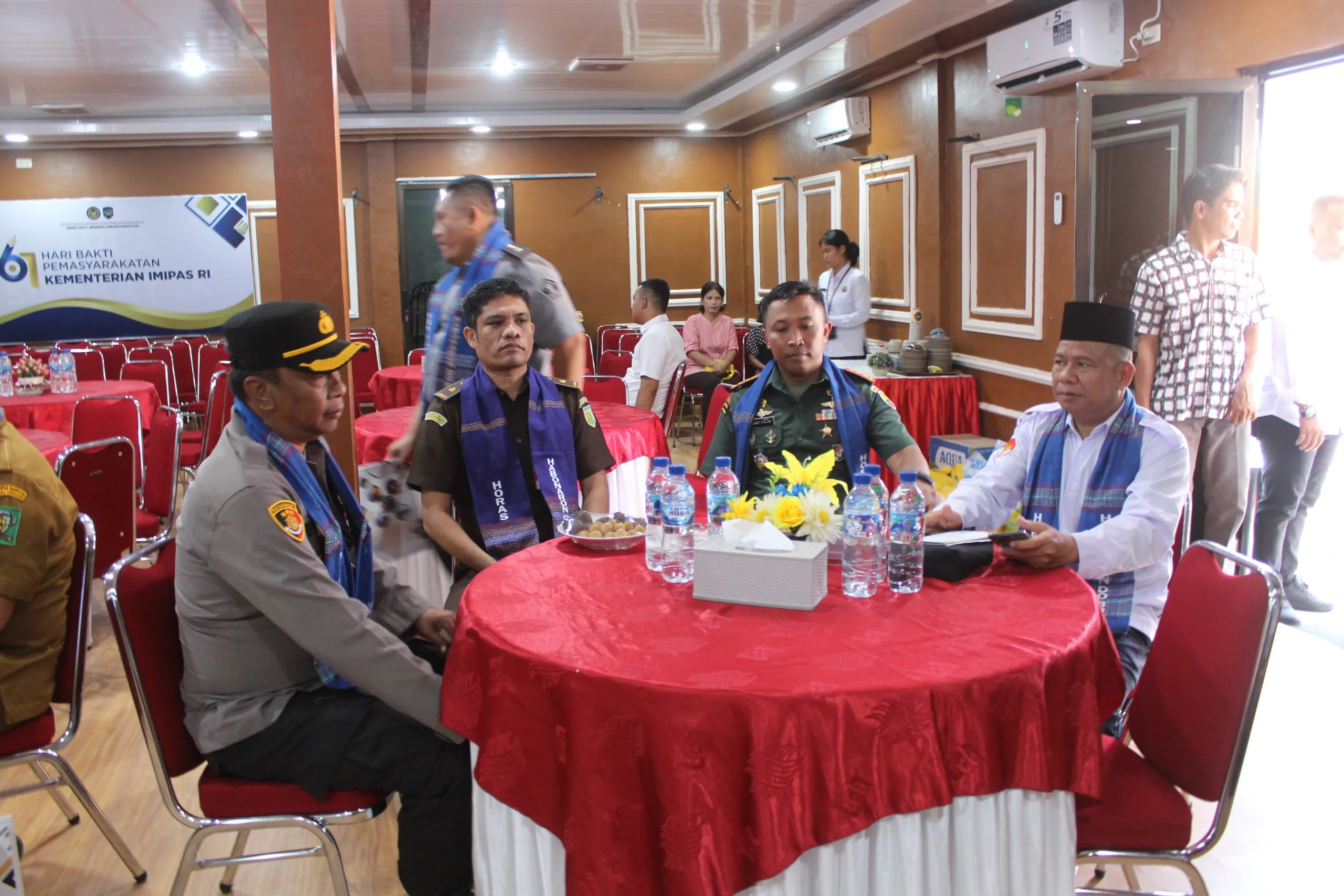 Dandim 0207/Simalungun Hadiri Tasyakuran Hari Bhakti Permasyarakatan Ke 61