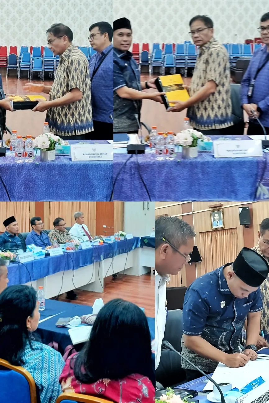 *Wakil Bupati Simalungun Hadiri Kegiatan Exit Meeting Pemeriksaan Terperinci BPK RI Perwakilan Prov Sumut*