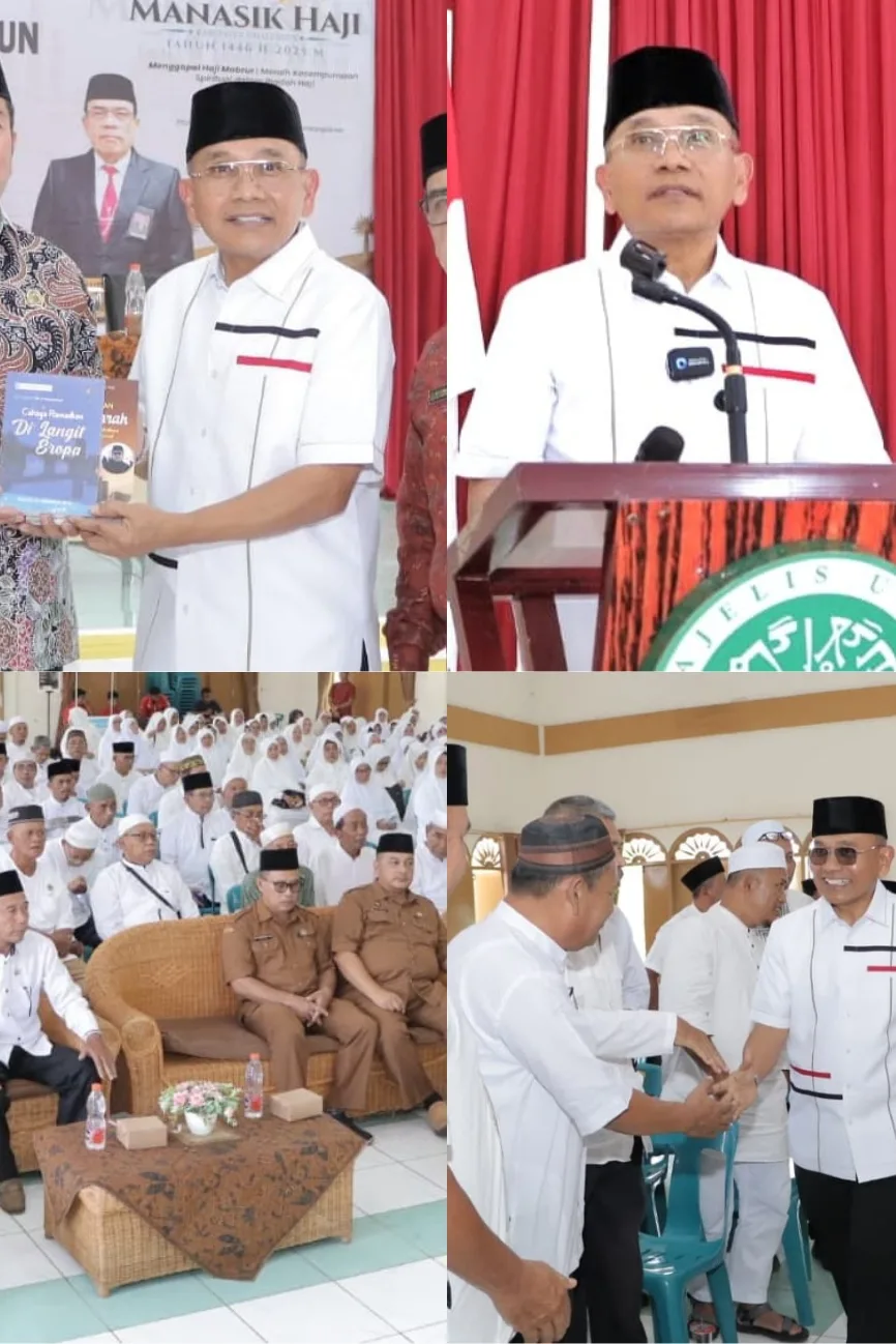*Hadiri Manasik Haji, Bupati Simalungun Berpesan Agar Jaga kesehatan*