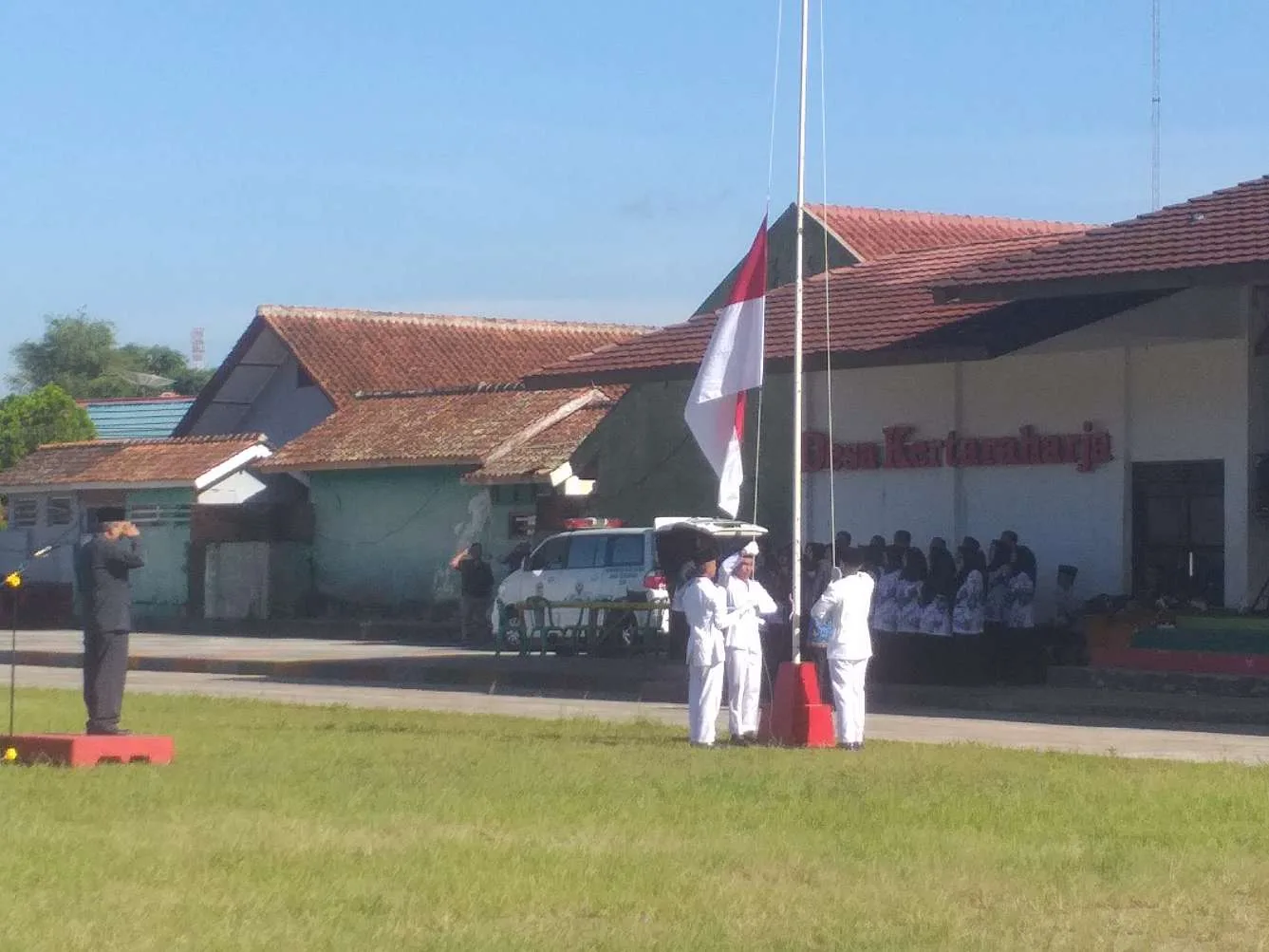 Upacara Hardiknas & Hari Otda Tingkat Kecamatan Panumbangan Berjalan Hidmat