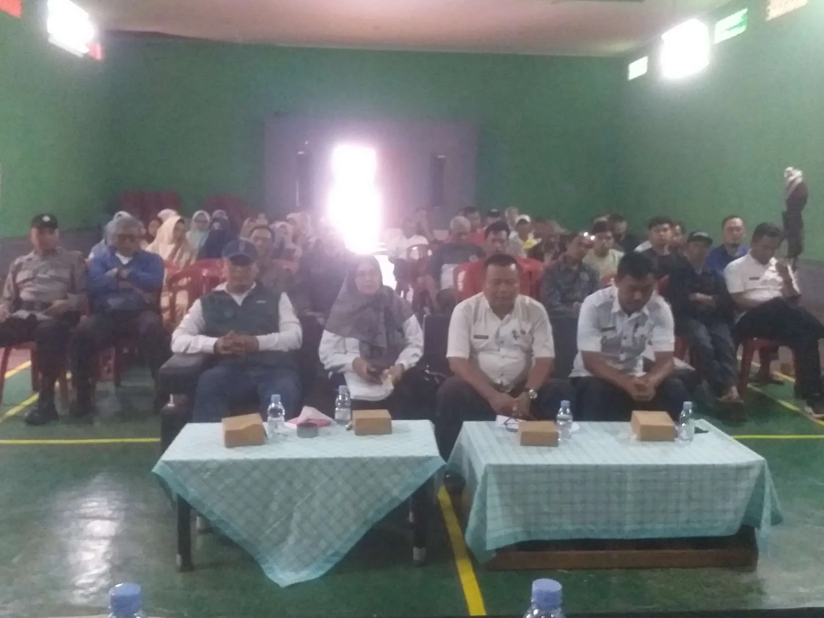 Pemdes Sindang Mukti Gelar Musyawarah Pembentukan Koperasi Merah Putih