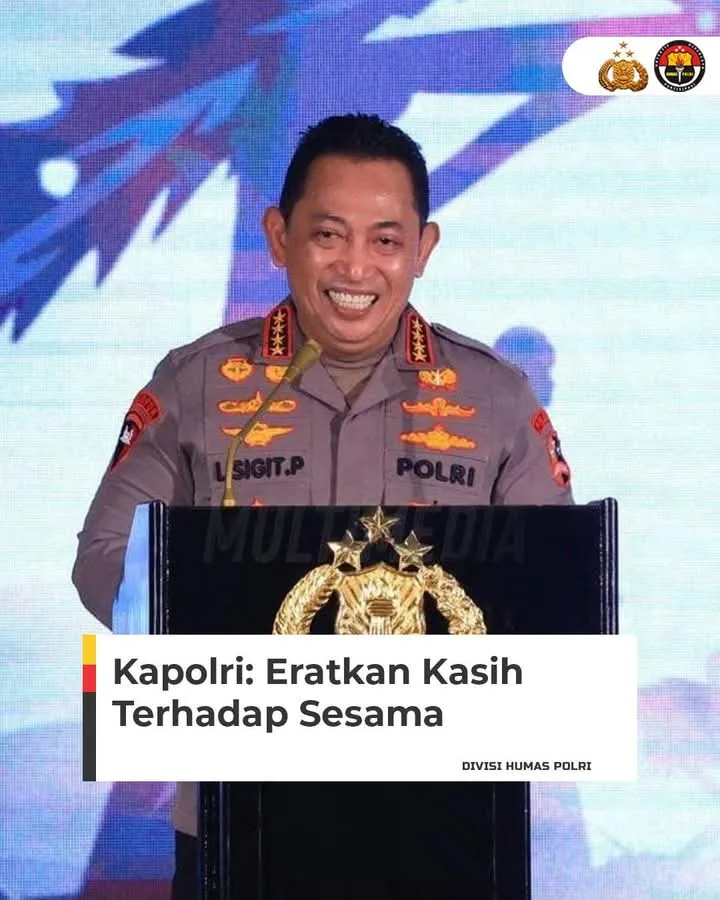 Kapolri Ucapkan Selamat Hari Kenaikan Yesus Kristus
