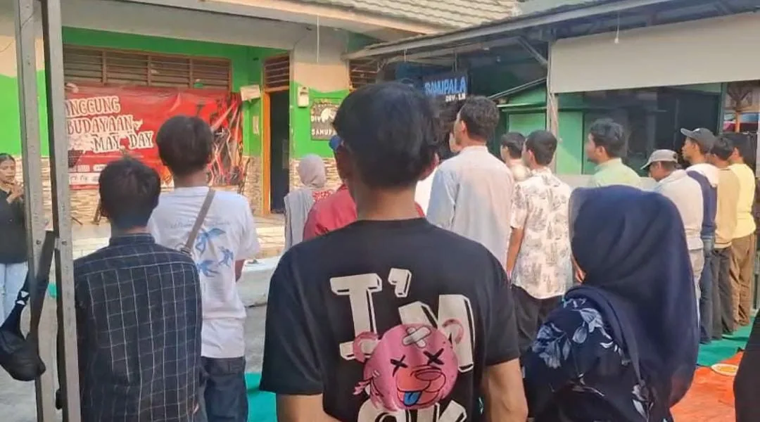 Mahasiswa dan Pelajar Tangerang Raya Sambut Mayday dengan Gembira