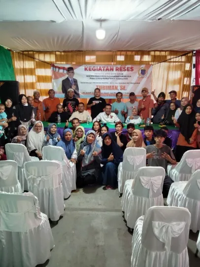 Gelar Reses di Dua Lokasi Berbeda Turiman Fokus ke Sosial Ekonomi di Banding kan Ke Fisik