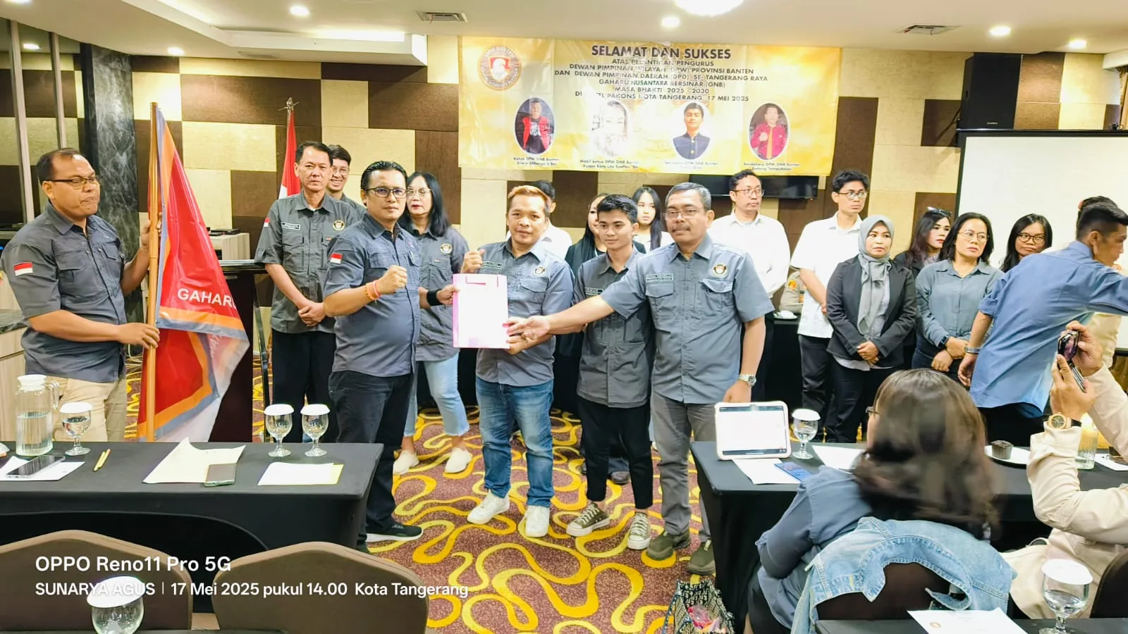 Erwin Silitonga, S.Sos Resmi Jadi Ketua DPW GNB Banten, Setelah Resmi di Lantik