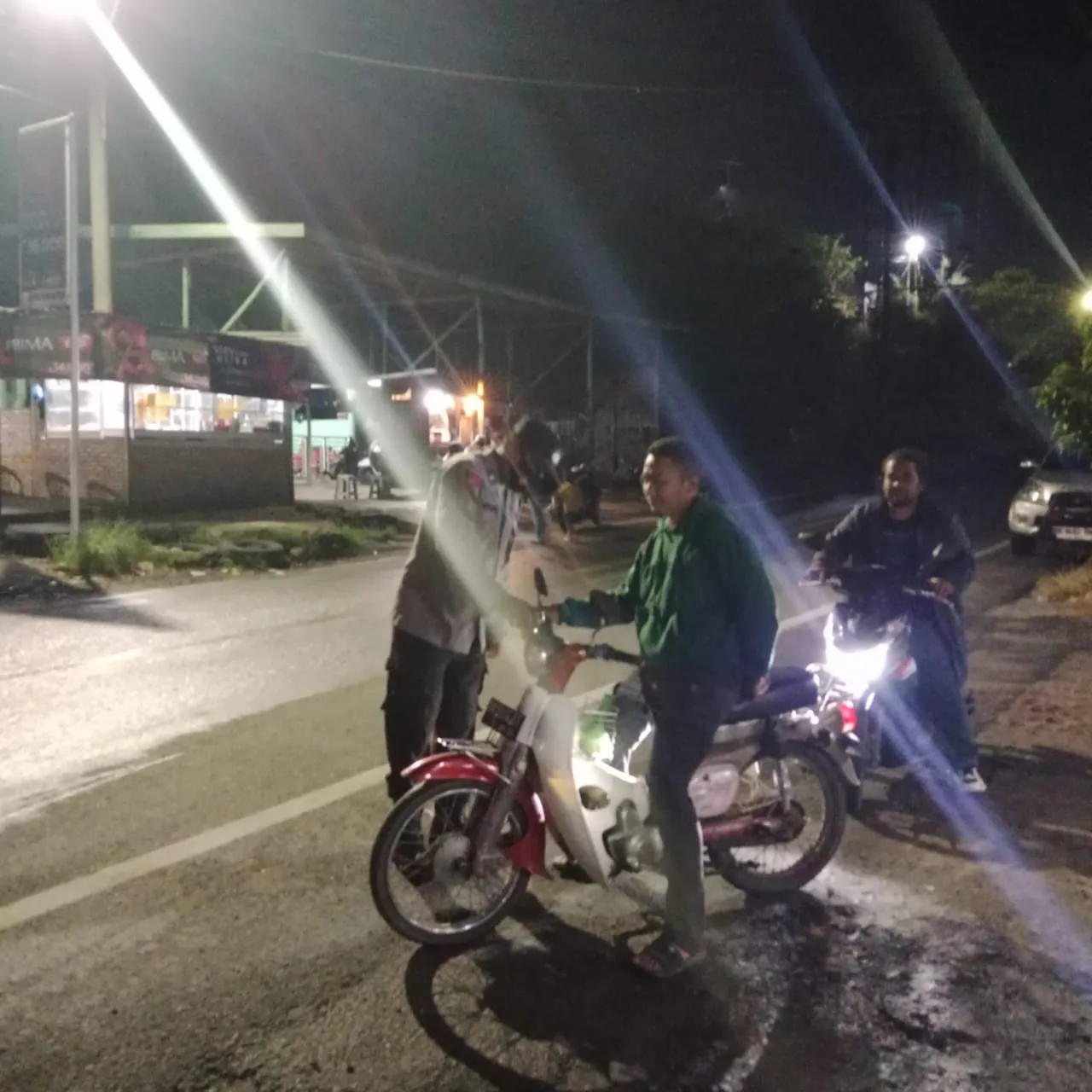 Polsek Dolok Pardamean Tingkatkan Patroli Malam Untuk Cegah Aksi Premanisme dan Geng Motor