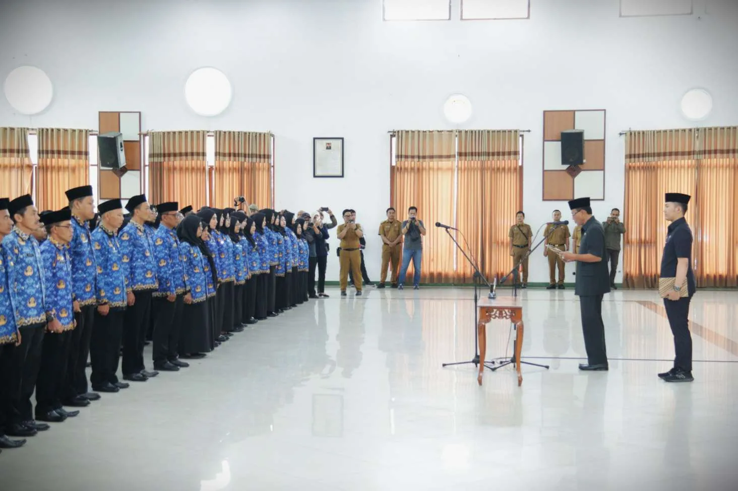 Pesan Tegas Bupati Herdiat Pada ASN Ciamis yang Baru Dilantik