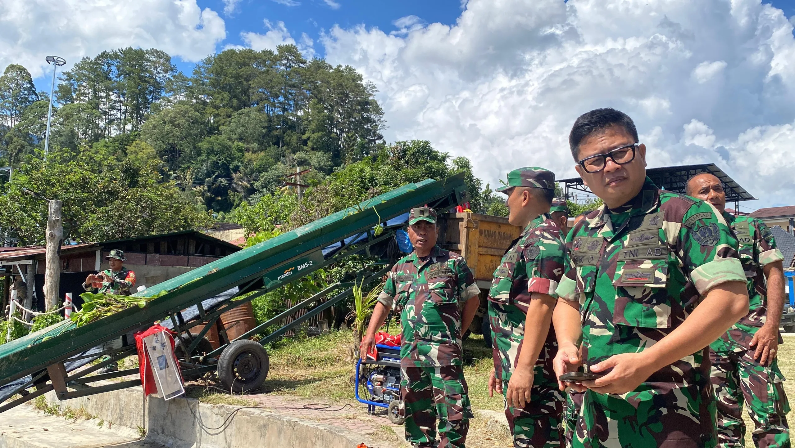 Pengawasan Dan Evaluasi Program Pembersihan, Serta Pemeliharaan Danau Toba Oleh Tim Wasef Diwilayah Kodim 0207/Simalungun.