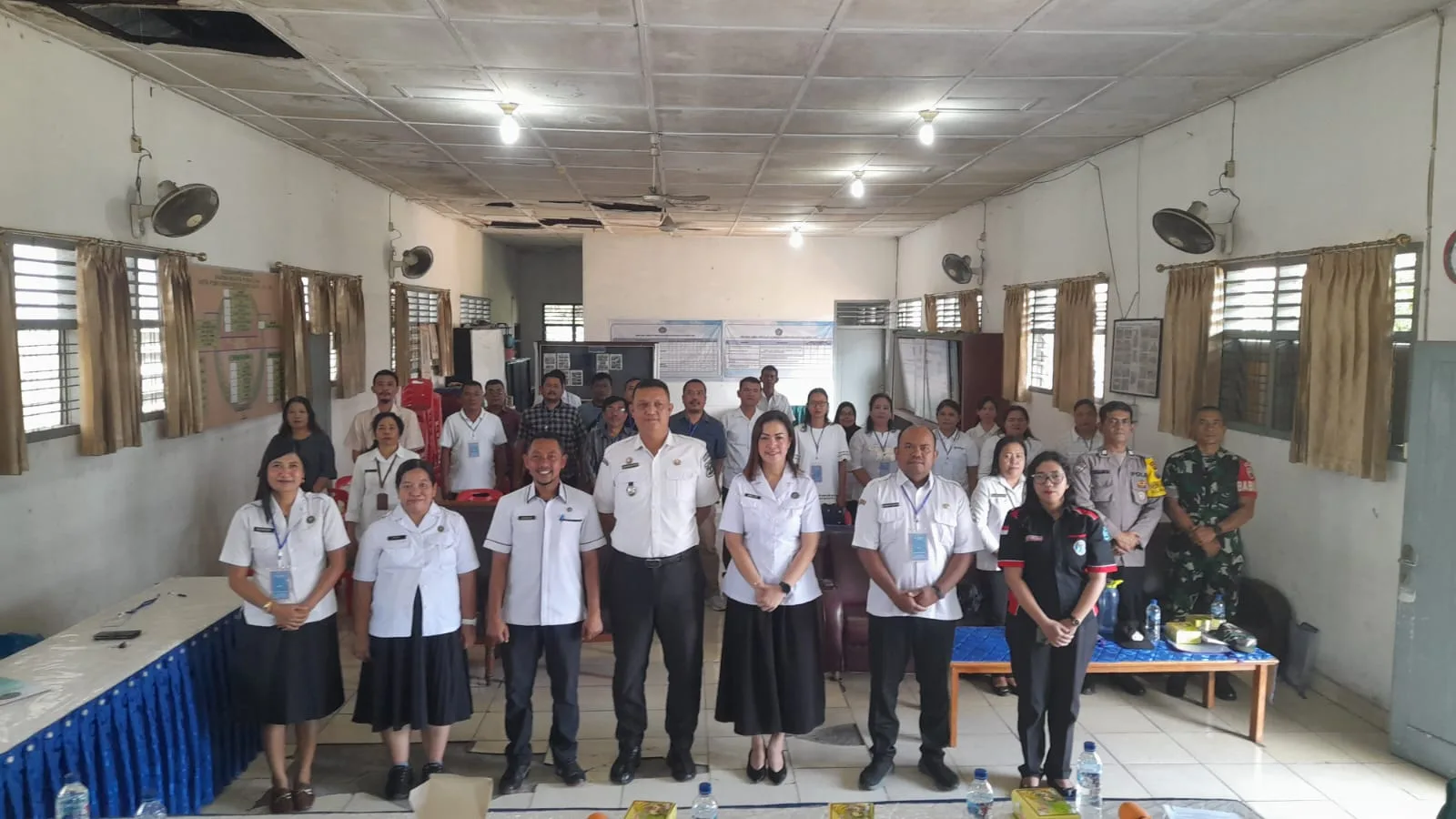 Babinsa Koramil 01/Siantar Utara Hadiri Evaluasi Intervensi Desa 2025: Fokus pada Pencegahan Narkoba