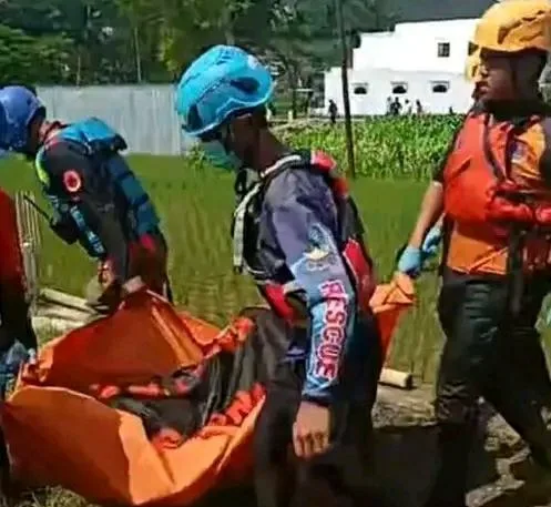 Warga Medanglayang di Kejutkan Penemuan Mayat di Aliran Sungai Citanduy