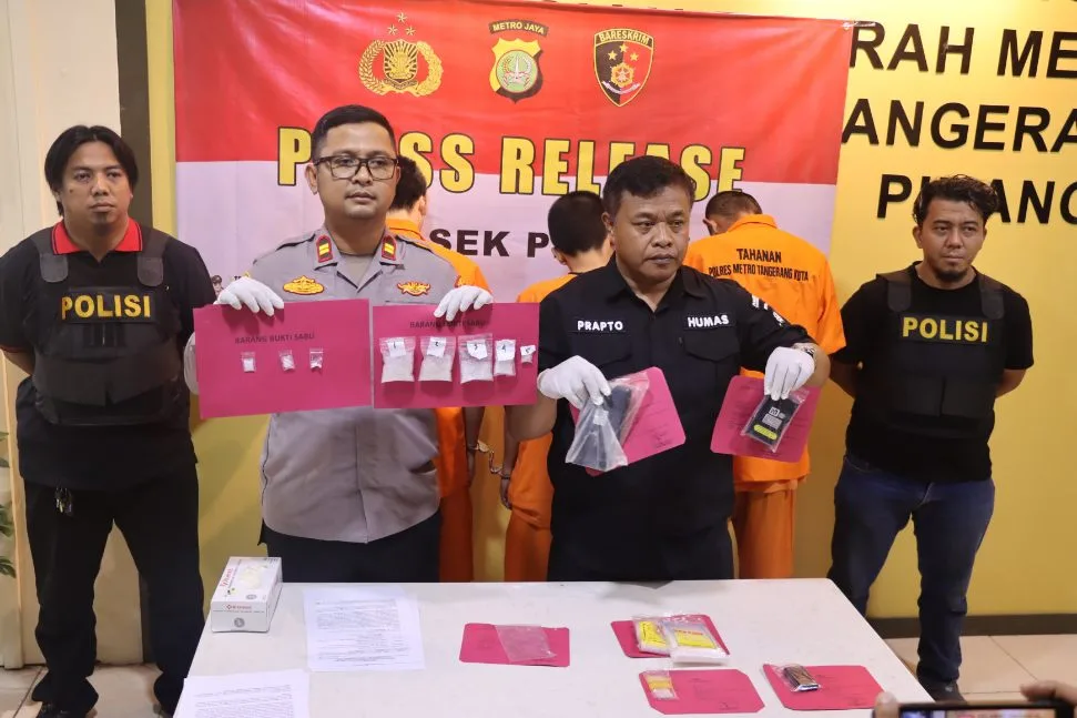 Peredaran 280,68 Gram Sabu Digagalkan Polsek Pinang