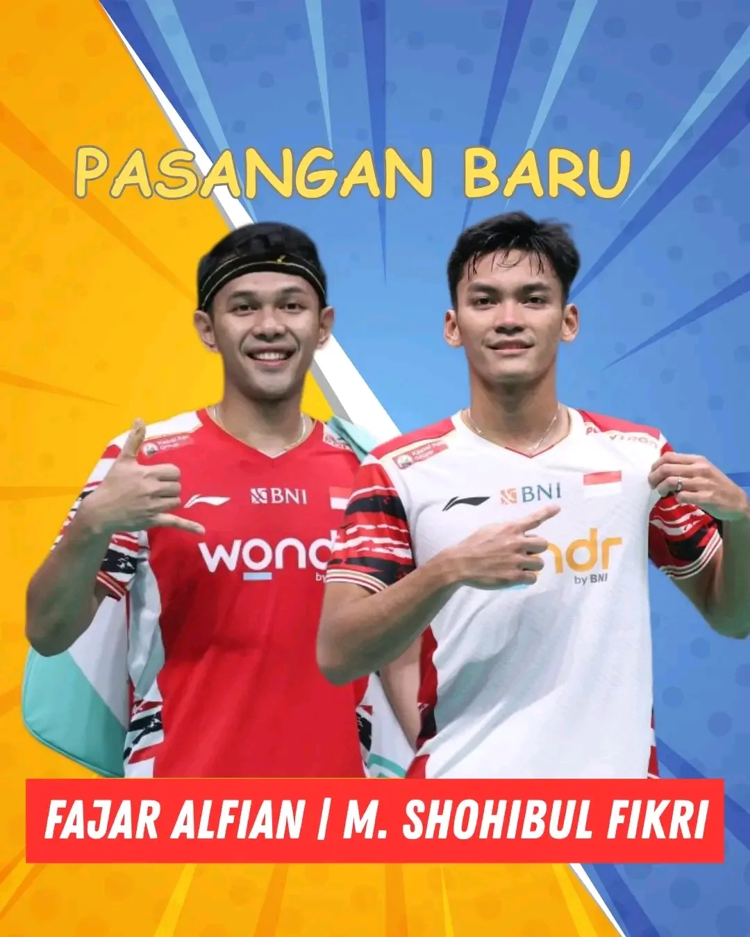 Duet Baru di Tur Asia: Fajar Alfian & Muhammad Shohibul Fikri