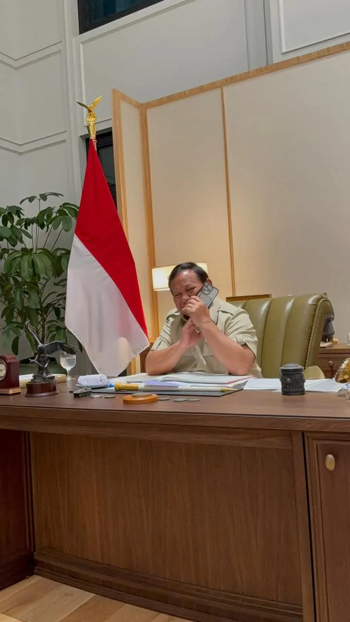 Sambungan Telepon Bersejarah: Presiden RI Prabowo Subianto dan Presiden Amerika Serikat Donald Trump