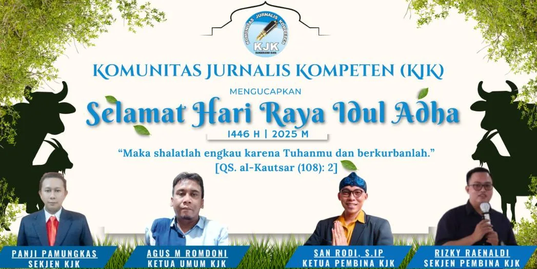 Ketua Umum KJK dan Jajaran Ucapkan Selamat Hari Raya Idul Adha 1446 H / 2025 M