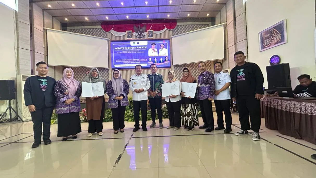 Komite Ekonomi Kreatif (EKRAF) Kabupaten Tangerang Jemput Bola Dalam Program Layanan Pembuatan Legalitas NIB