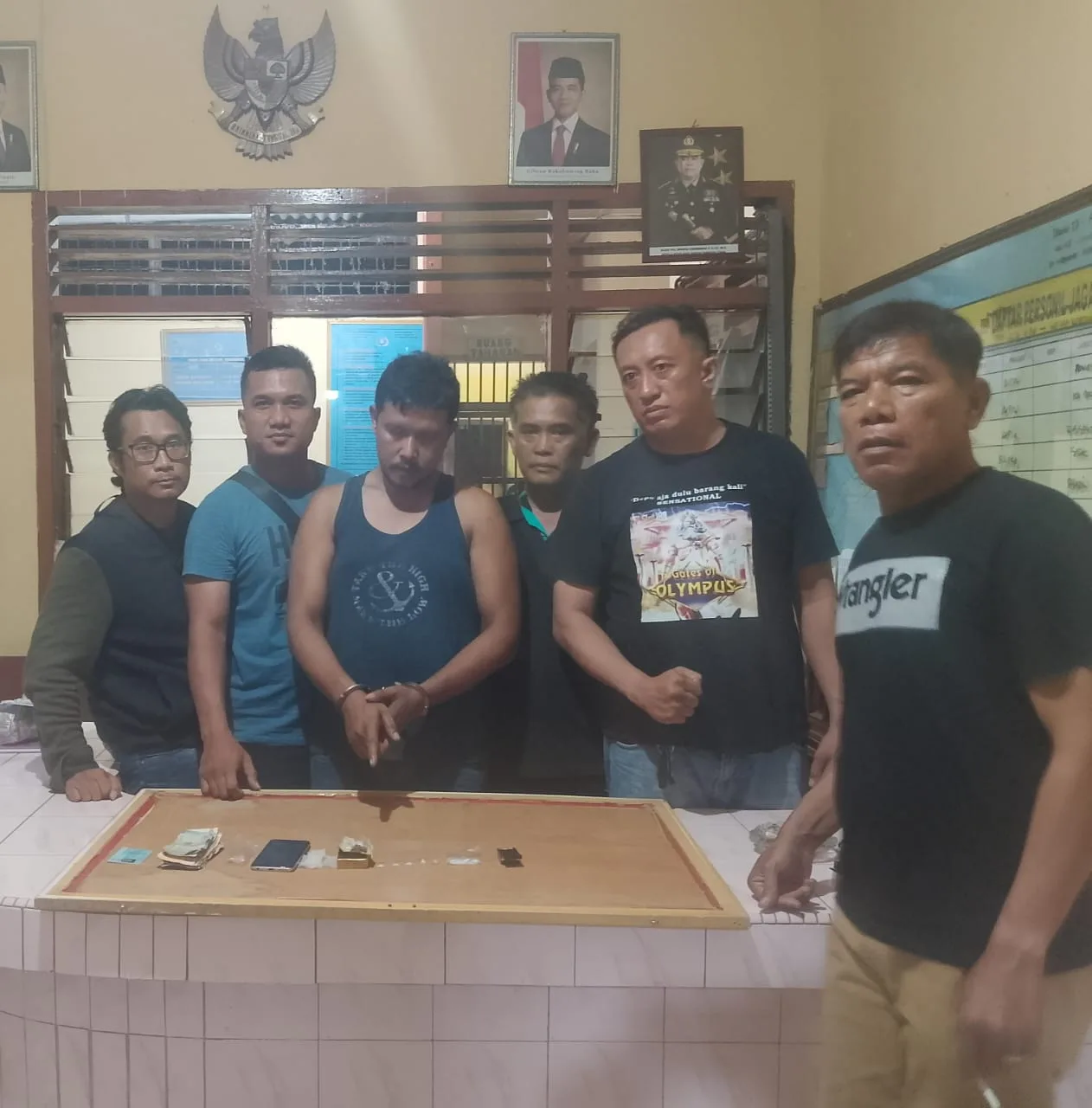 *Tindaklanjuti Informasi Masyarakat Kembali Polsek Bangun Berhasil Ringkus Pelaku Narkoba di Dolok Hataran*