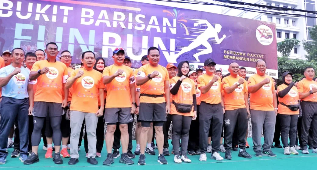 *Bupati Simalungun Bersama Forkopimda Hadiri HUT Ke 57 Kodam I/BB*