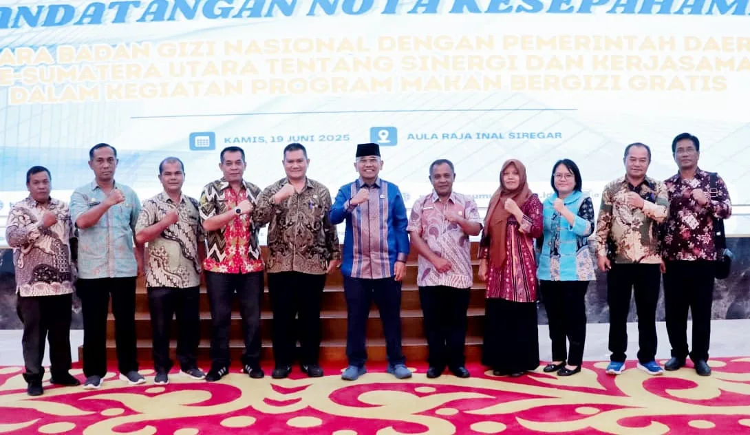 *Bupati Simalungun Tandatangani Nota Kesepahaman Percepatan Pengadaan Sarana SPPG Program MBG*