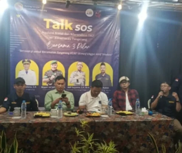 Camat Tangerang Apresiasi Diskusi OKP: “Masalah Kota Bisa Diselesaikan Lewat Dialog