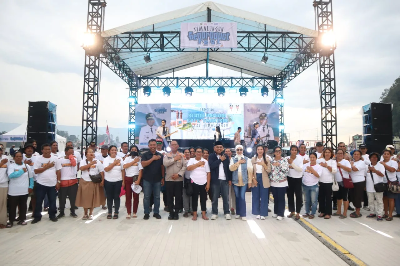 Polres Simalungun Kawal Pariwisata Danau Toba:  “Simalungun Safe Tourism”  Pastikan Keamanan Wisatawan